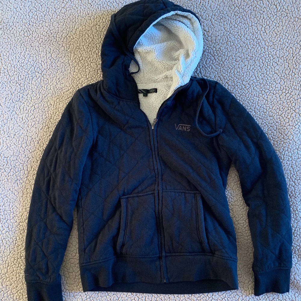 Vans Boys Hooded Quilted Winter Jacket